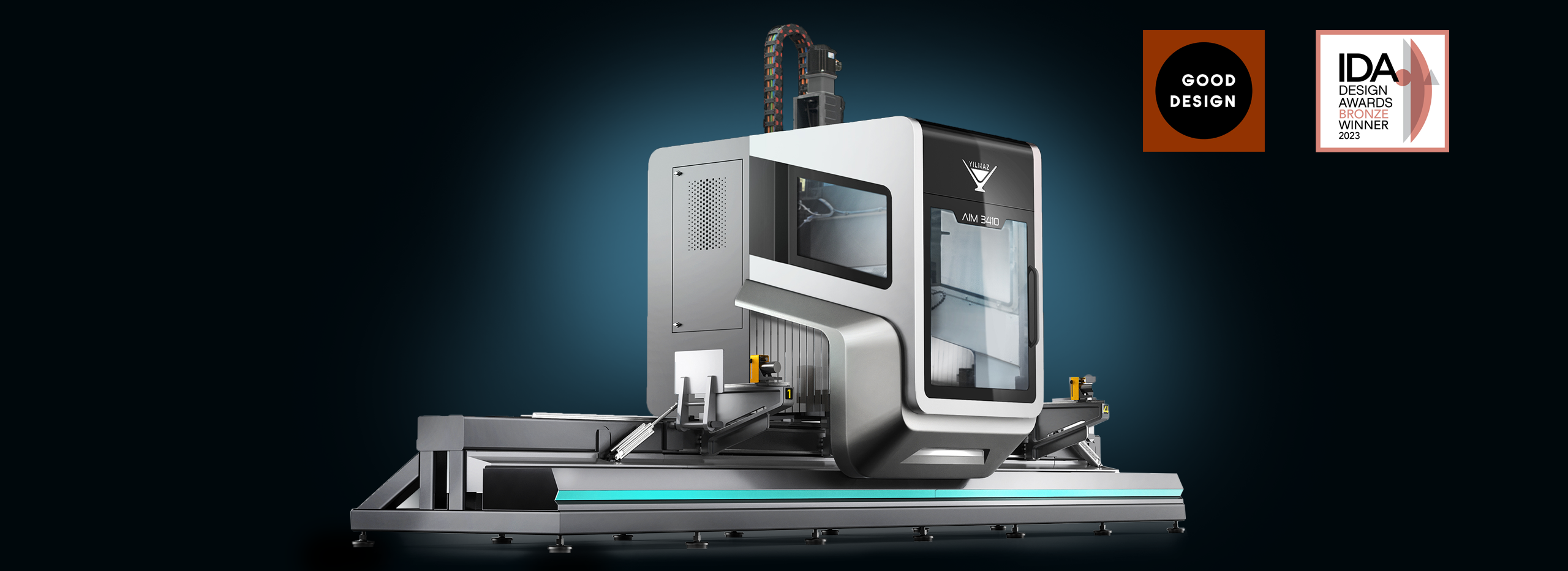 AIM3410, aluminium machining center, industrial design, product design, endüstriyel tasarım, tasarım mühendisliği, machine design, makine tasarımı